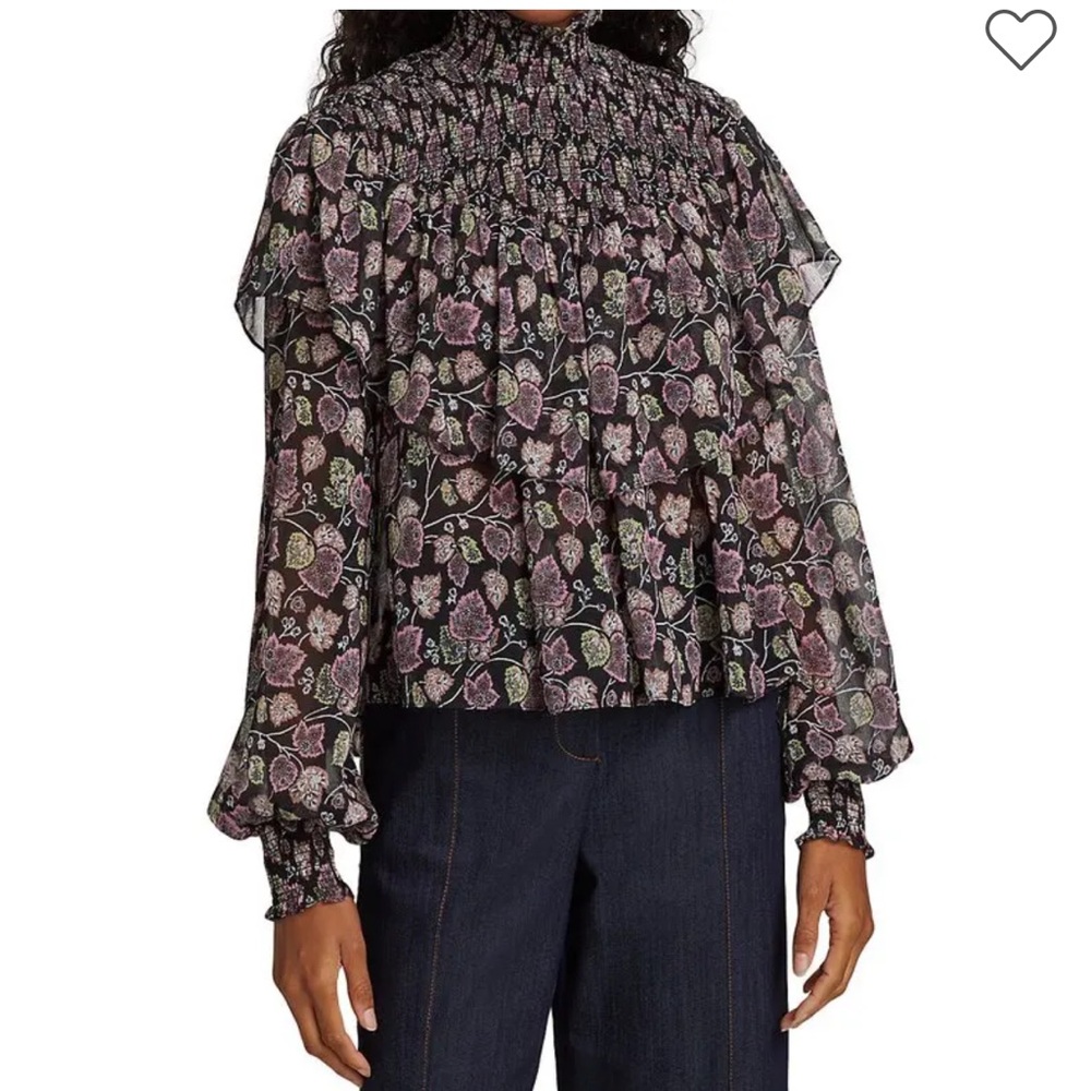 CINQ À SEPT
Drew Georgette Top
